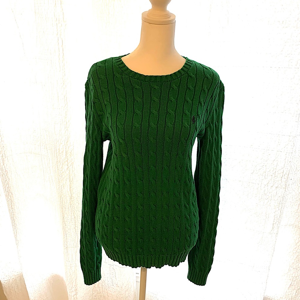 Ralph Lauren Green Sweater Small